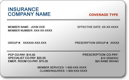 health insurance card