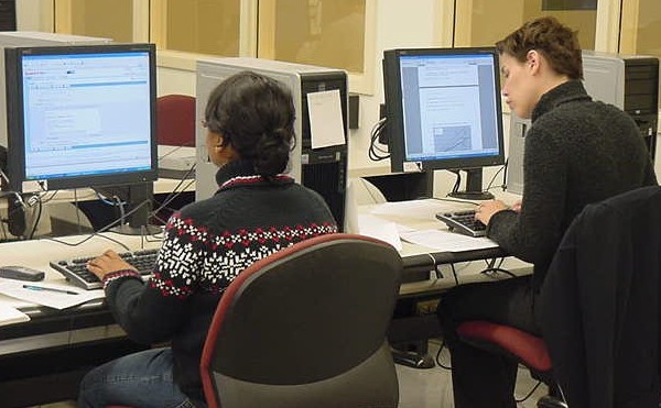 potential students during clearing